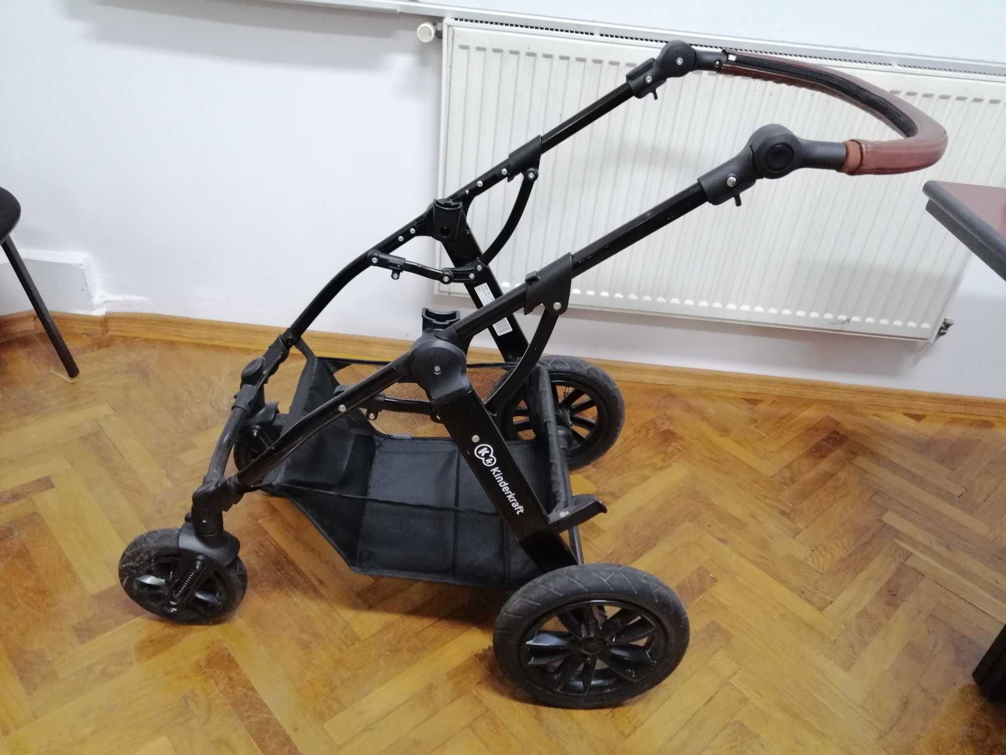 Carucior  Kinderkraft - Carucior 3 in 1 MOOV Grey