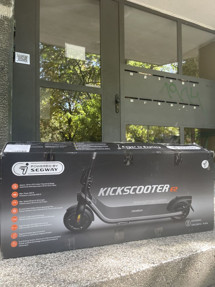 Електрическа Тротинетка Ninebot E2 by Segway