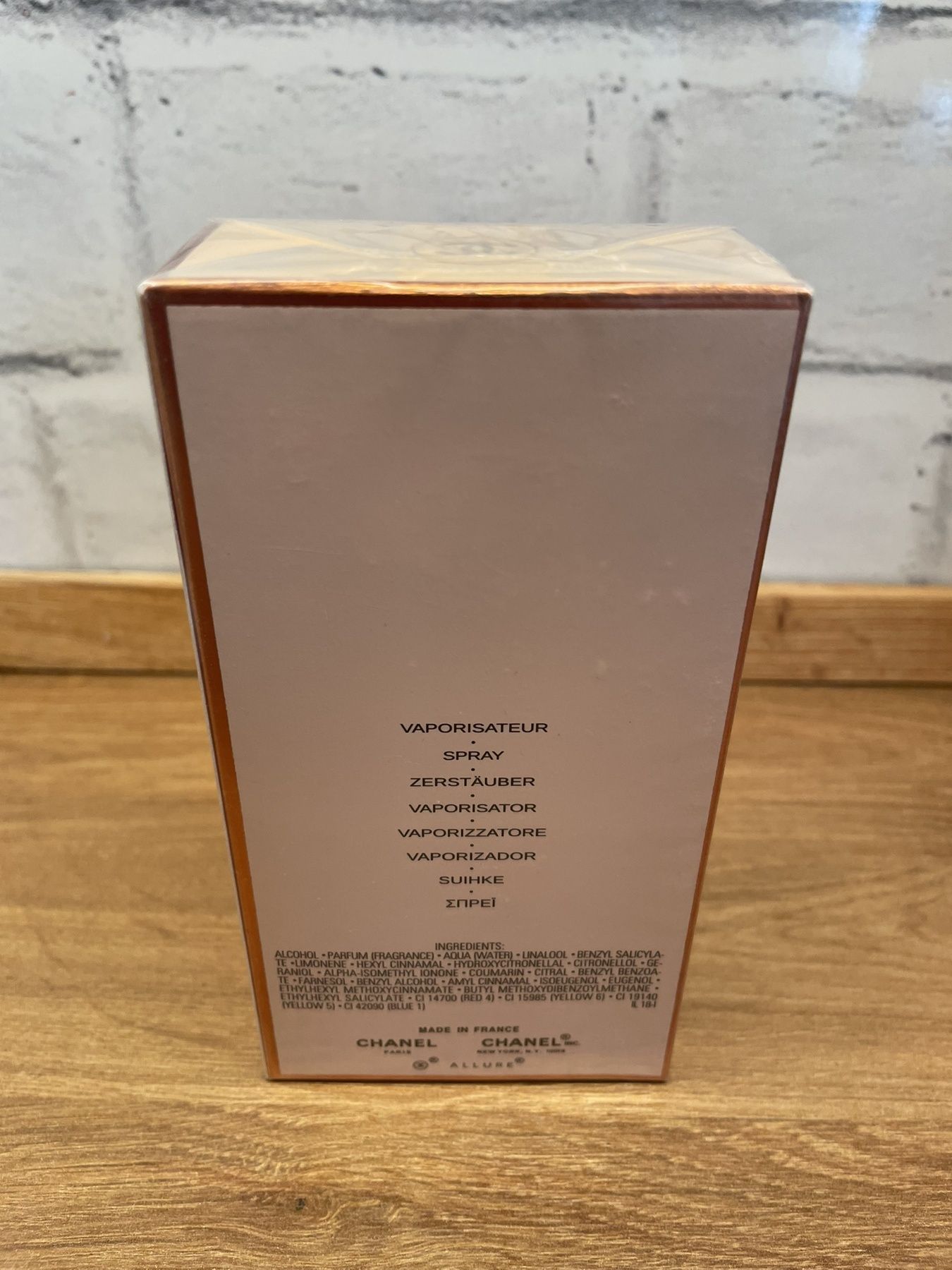 Chanel allure 100ml parfum