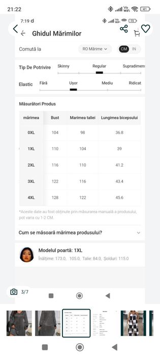 Vând rochie și salopeta 2xl