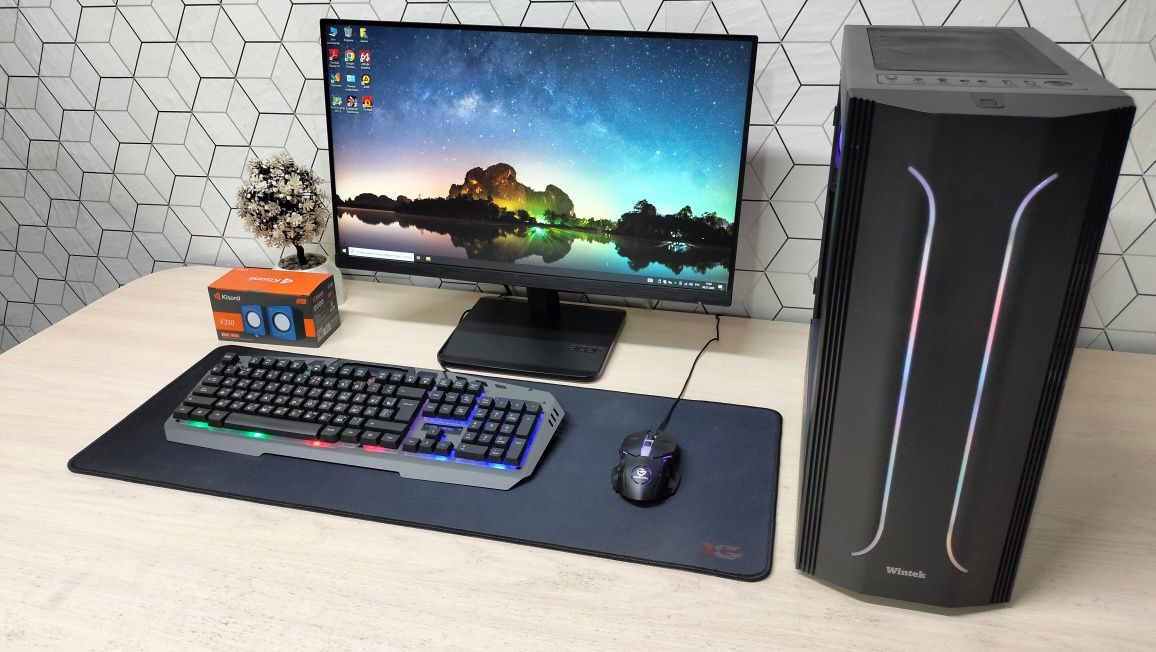 Intel Core i5-8400, GTX 1060 6GB, SSD+HDD мощный игровой компьютер