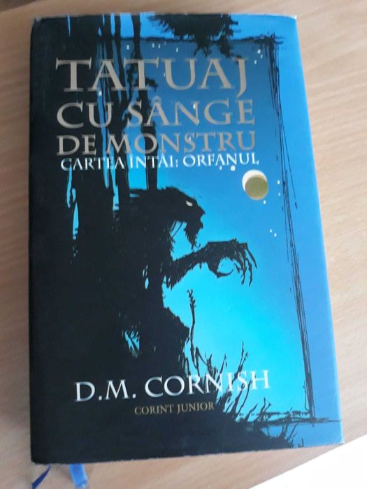 Cartea Tatuaj cu sange de monstru,noua