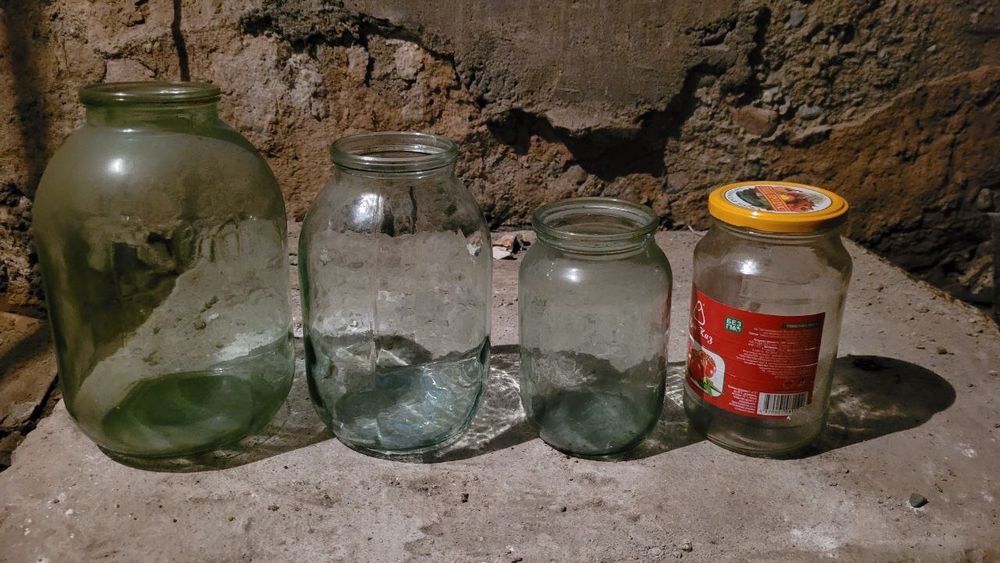 Банки стеклянные