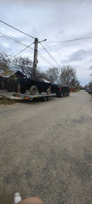 Caruta solida după tractor butuci de u650 , schimb cu remorca 750 kg