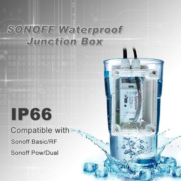 Sonoff IP66 Waterproof – водоустойчива кутия за защита на Sonoff