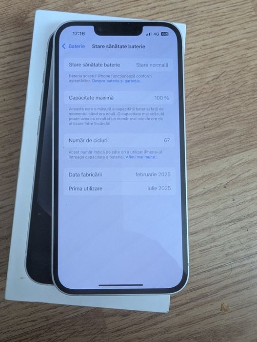 iPhone 16e ca și nou