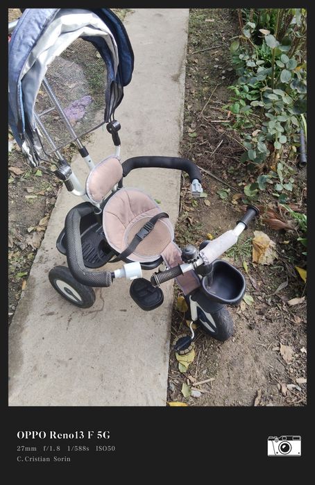Tricicleta multifunctionala MamaLove Rider