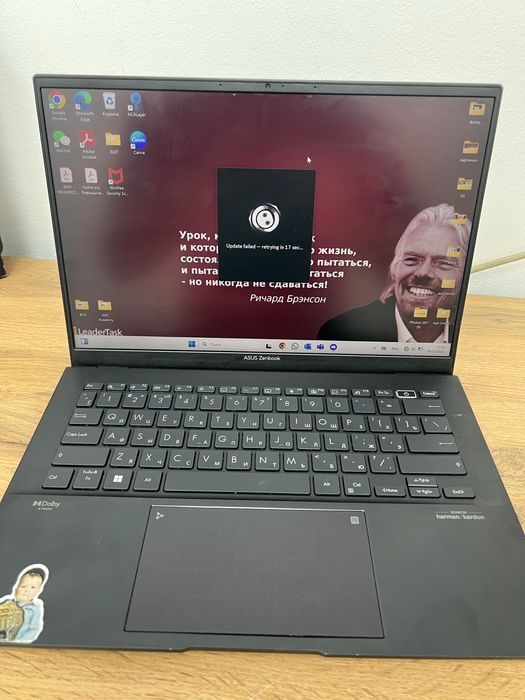 Asus ZenBook 14 AMD Ryzen 5-7 Ram 16gb SSD 1Тb (KaspiRed!Рассрочка)