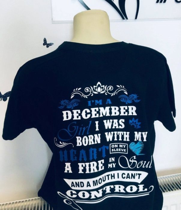 Tricouri personalizate, cu model unic