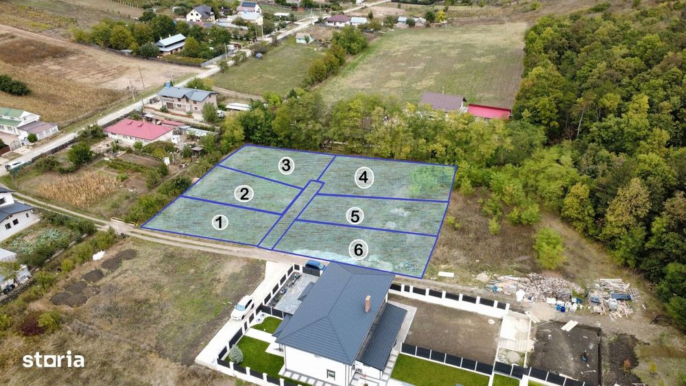 LOTURI de teren INTRAVILAN,  intre 500 - 700 mp, VASLUI, zona Gura Bus