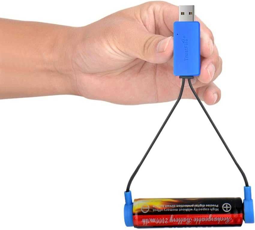 Магнитно USB зарядно за литиево-йонна батерия и мобилен телефон