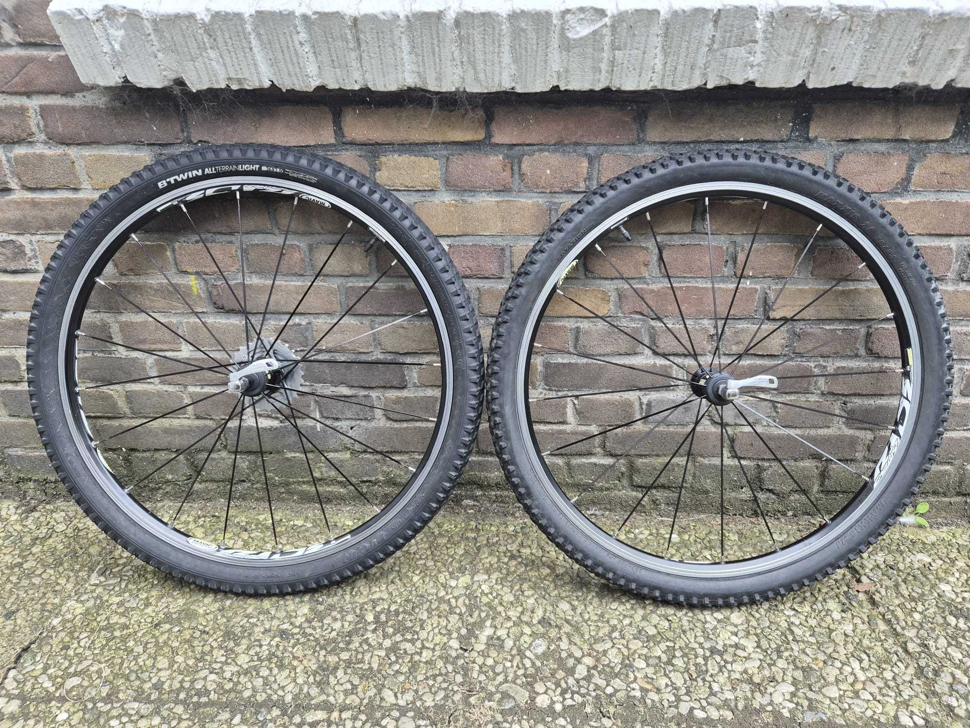 Roti MTB Mavic Cross Ride, 26inch, caseta Shimano 8 rapoarte
