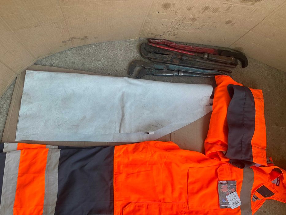 Salopete sort sudura bluza mox