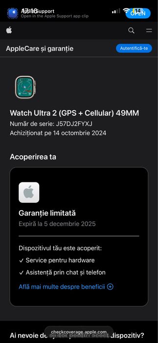 Apple Watch ultra 2 Nou sigilat replica