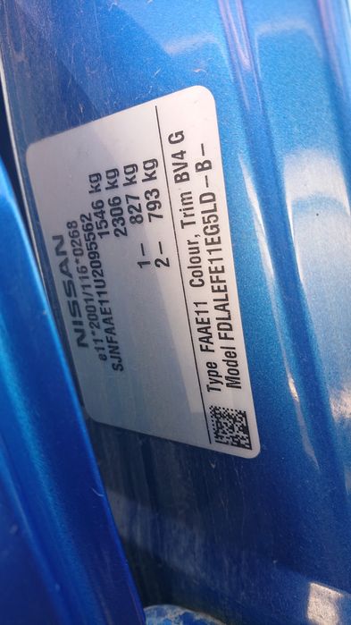 Bară față Nissan Note E11