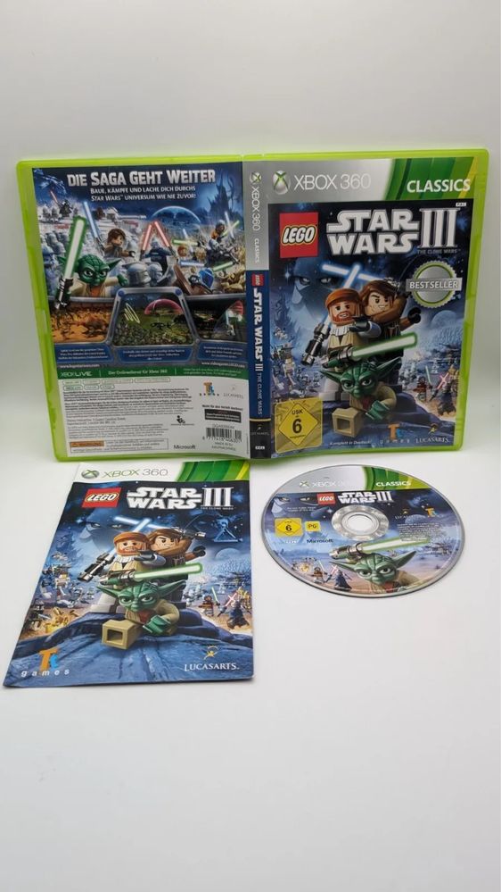 LEGO Star Wars 3 The Clone Wars XBOX S/XS/XBOX ONE/Xbox 360