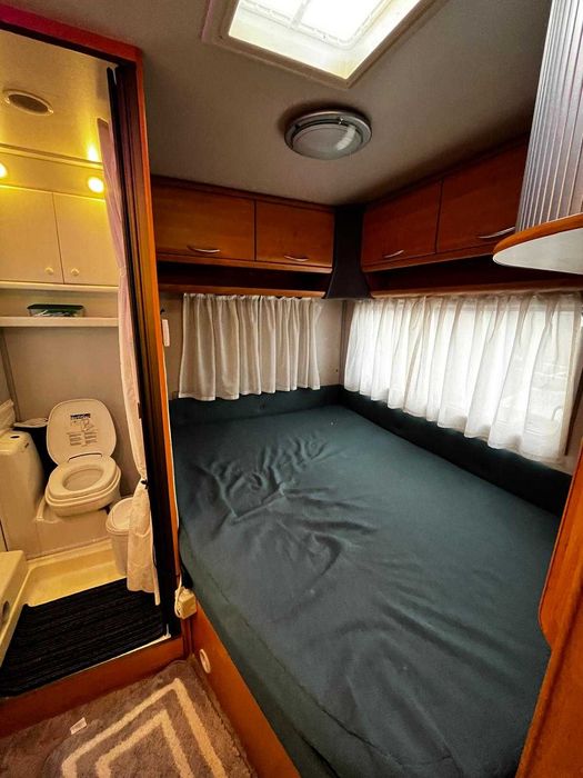Rulota KNAUS blue line cu panou si boiler gaz -schimb cu fiat ducato