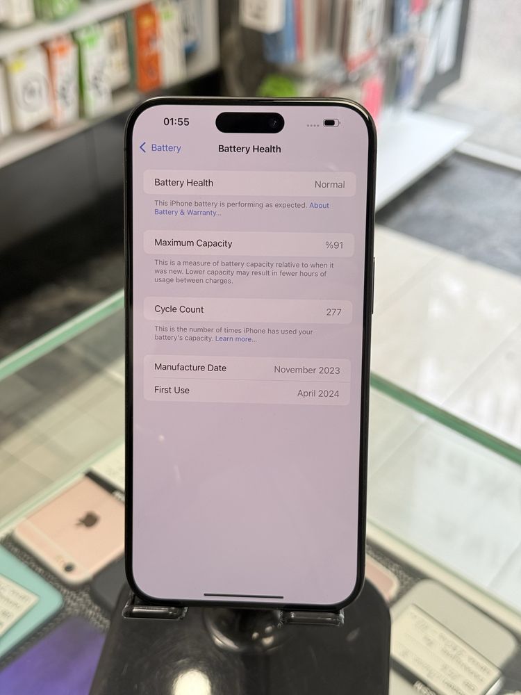 Apple iPhone 15 Pro Max 256GB Black Titanium