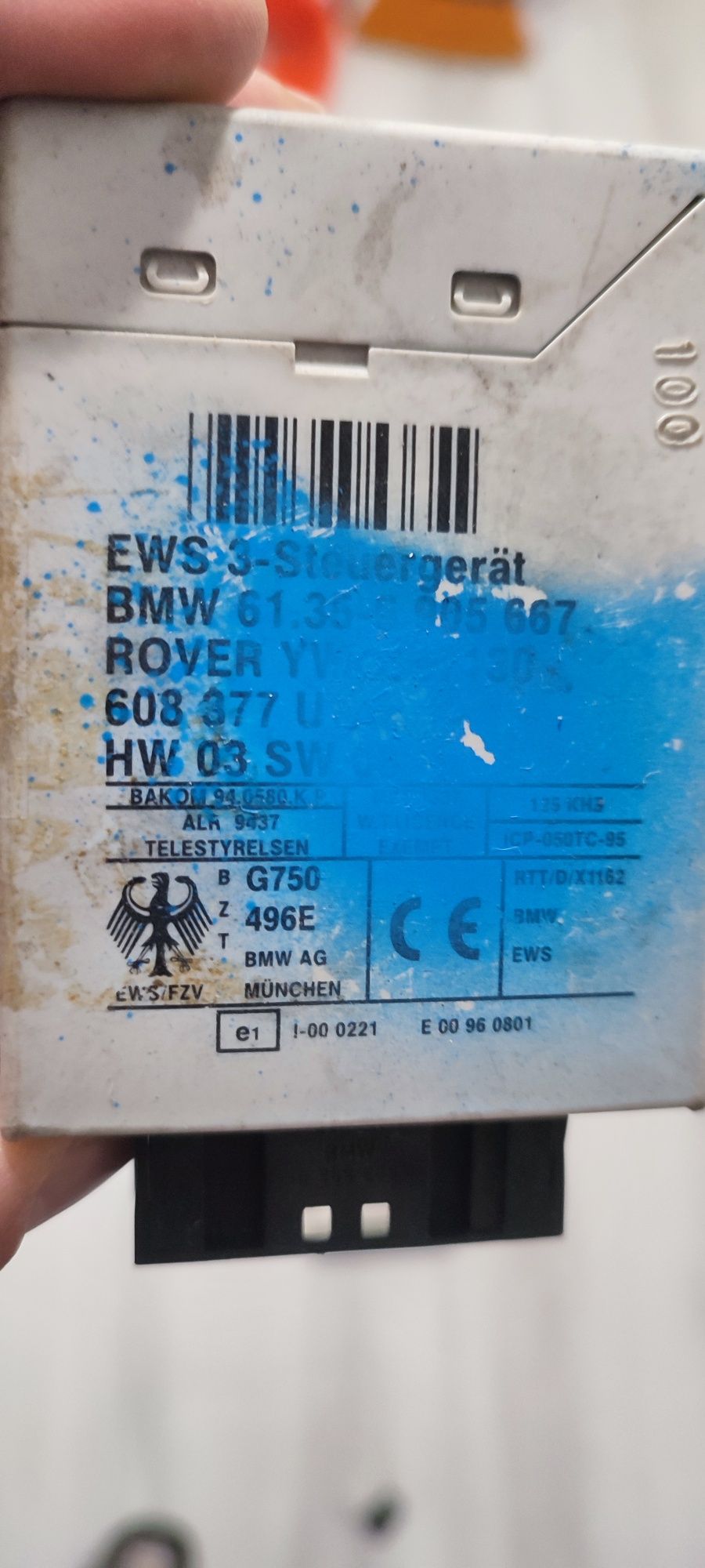 ECU EWS Key BMW m57d25 и табло/километраж