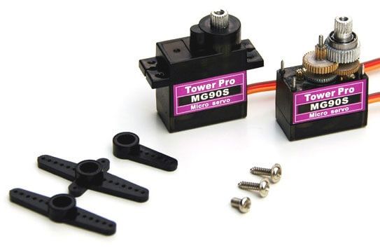 Servomotor 9g MG90S roti metalice