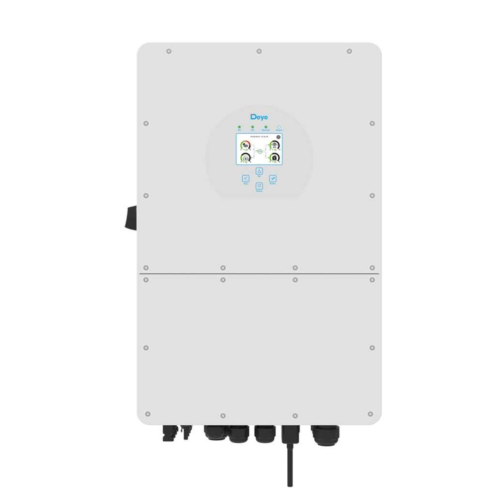 Трифазен високоволтов хибриден инвертор Deye 10KW, SUN-10K-SG01HP3-EU