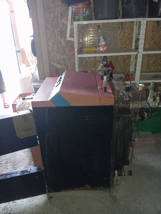 Vand centrala pe lemn cu gazeificare 45 kw