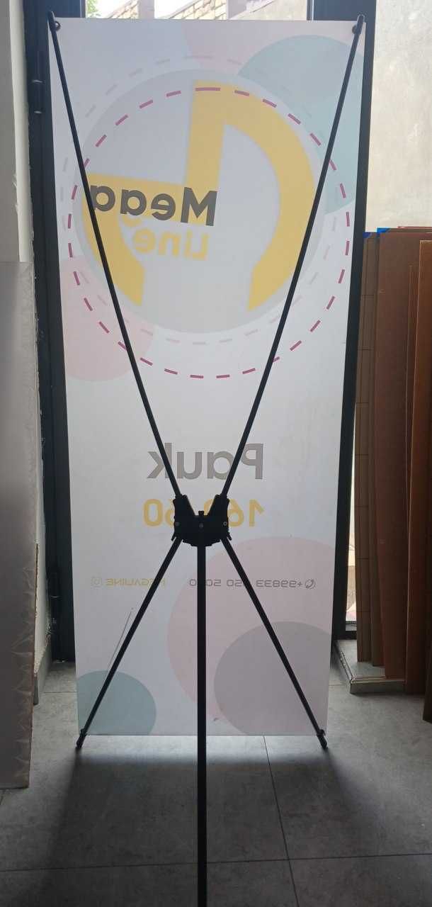 Reklama uchun  banner pauchok 160*60,  180*80.