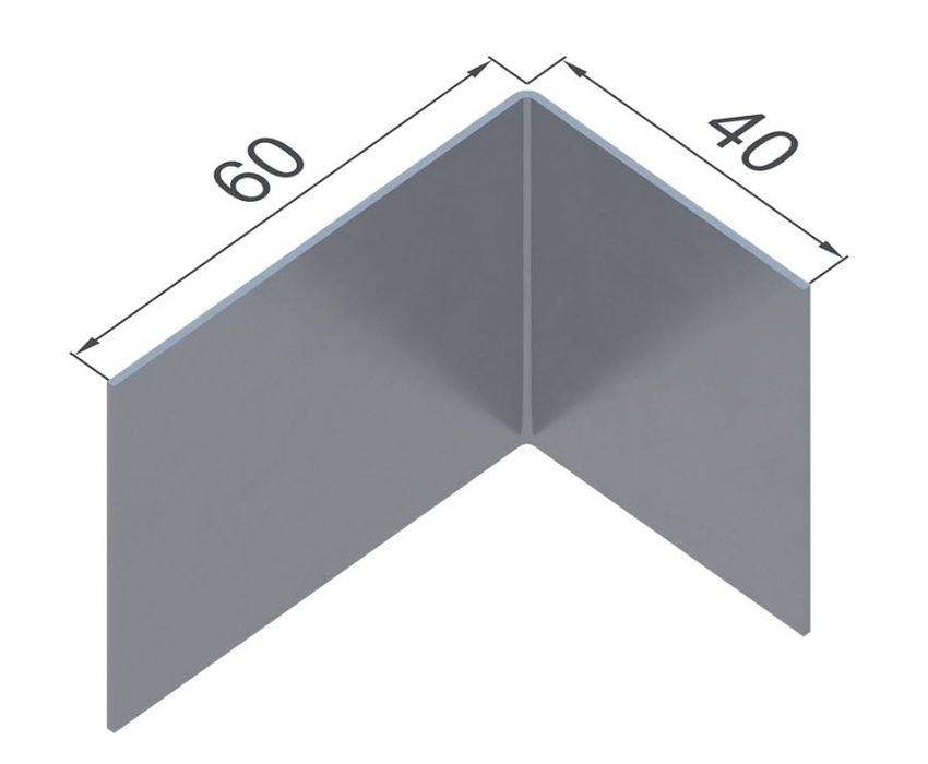 Г-образный профиль 60*40*1мм | Z-образный | С-образный | Фасад