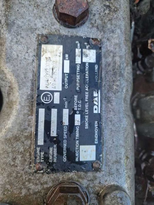 Motor DAF WS 242L / piese camioane second si noi toate tipurile