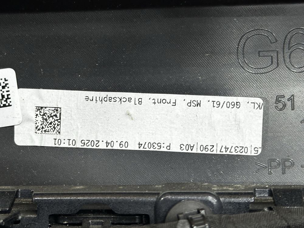 Bara fata spate Bmw Seria 5 G60 G61 M-pachet