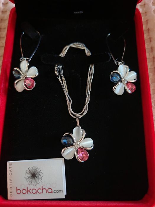 Комплекс колие и обеци Bokacha