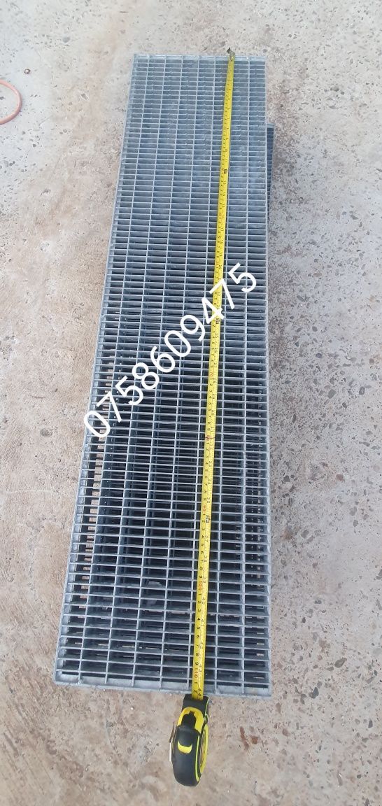 Trepte zincate 110x27cm