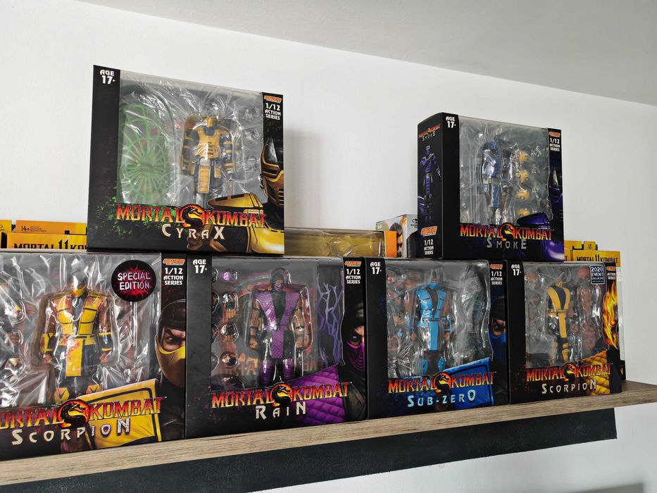 Jucarie / Figurine / Action Figure Mortal Kombat Cyrax Smoke Scorpion