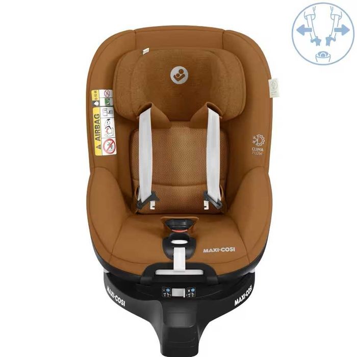 Scaun auto Mica Pro Eco I - Size, Authentic Cognac (maro) , Maxi Cosi