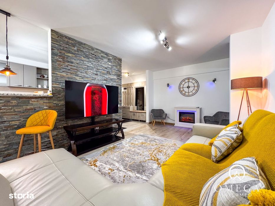 Apartament 3 camere Pacurari Mall Moldova Brown Luxury