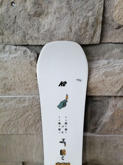 Placa snowboard K2 Afterblack Test 154 cm