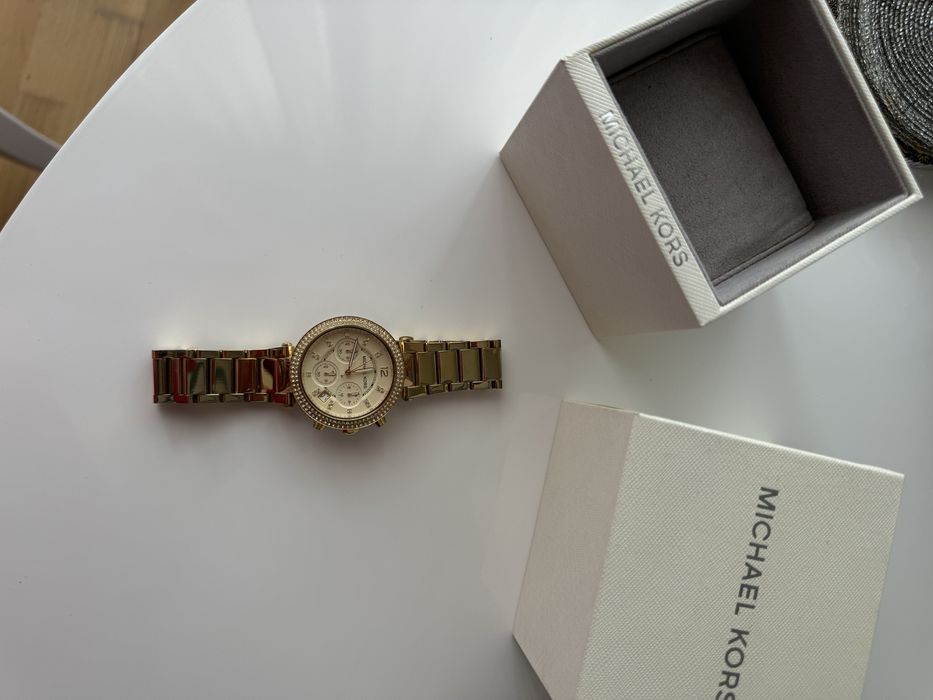 Ceas auriu Michael Kors