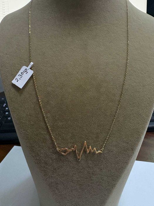 Lant cu Pandantiv Aur 14K(ctg)staramanet