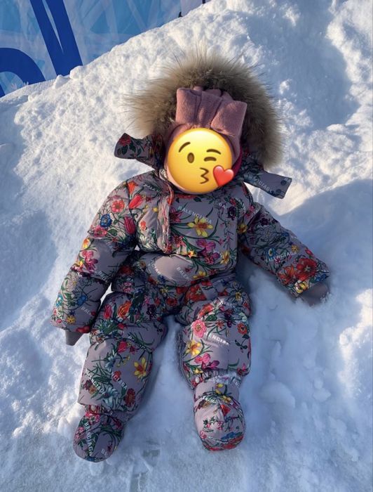 Комбинезон-конверт, пинетки, рукавички 80-86-92