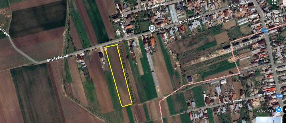 Teren intravilan, 7000 mp, deschidere 32 ml, Bratasanca - Ungureni