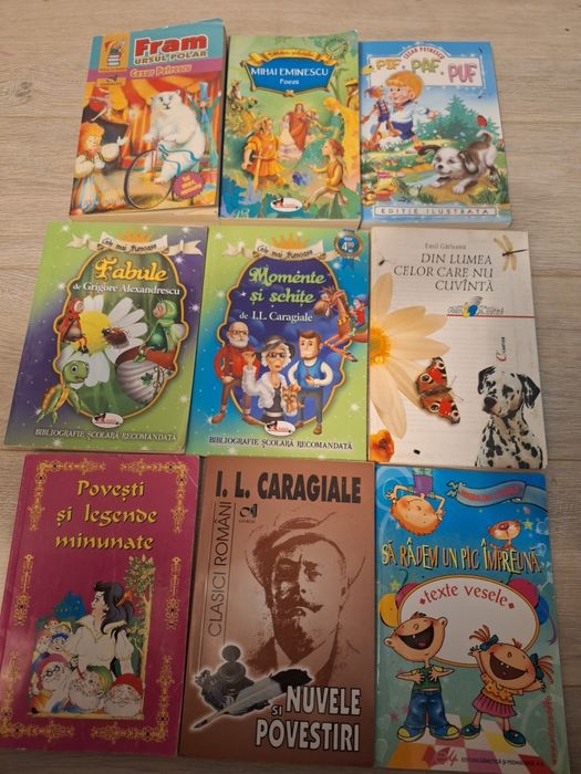 9 cărți pentru copii, Povesti si poezii