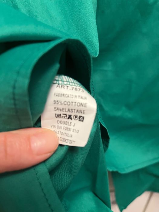 Bluza verde asimetrica, marimea m/l