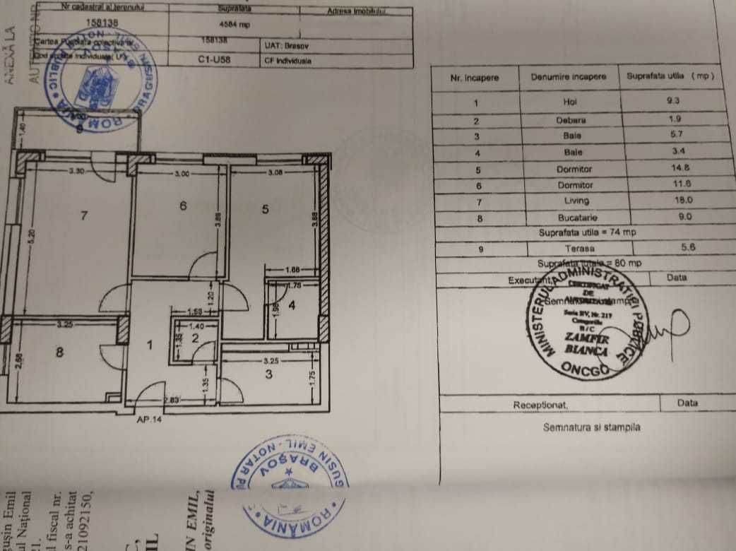 Apartament 3 camere ,zona rezidentiala