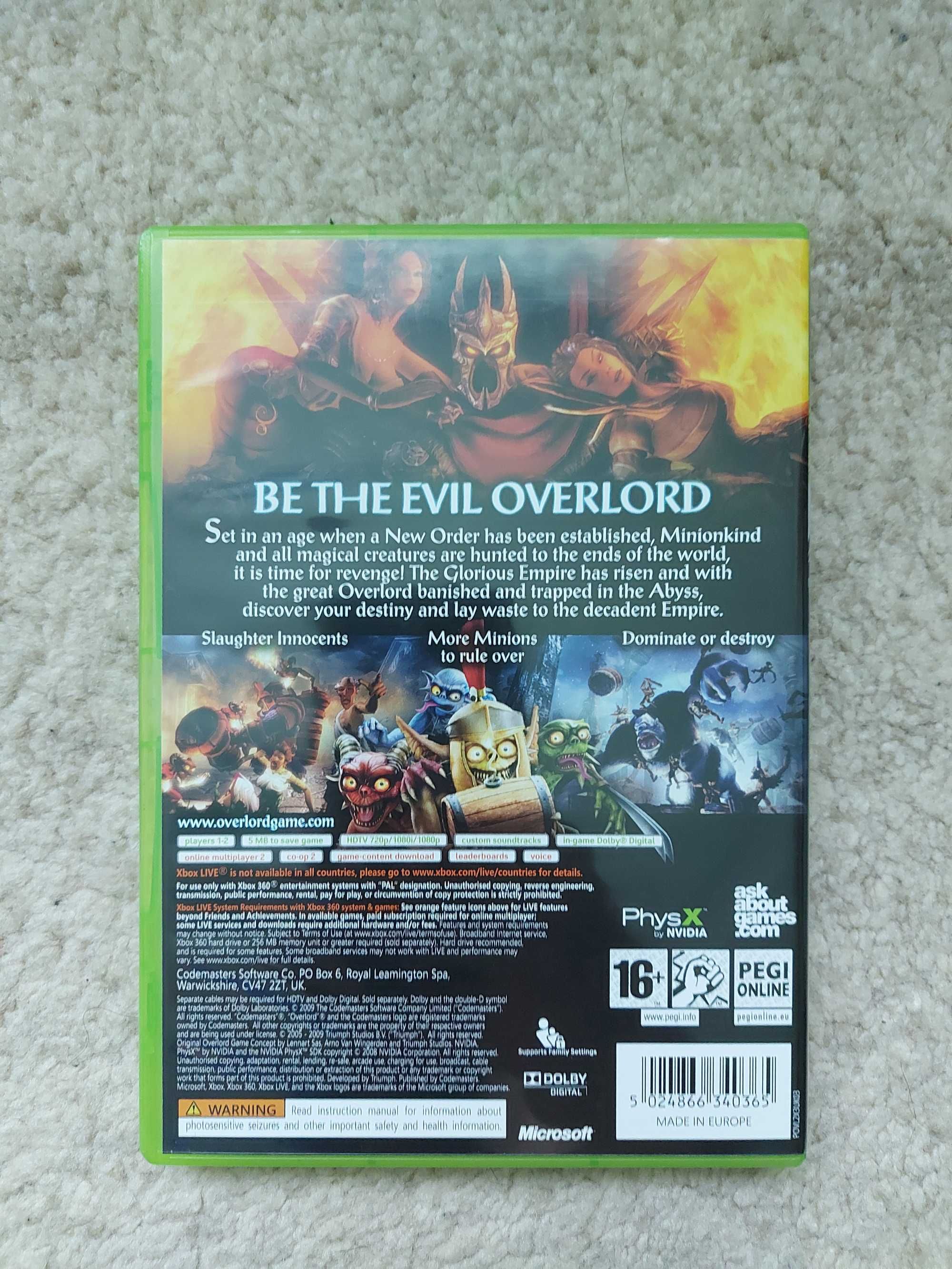 Xbox 360 - Overlord 2