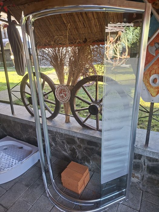 Vand 4 cabine de dus cu cadita 80x80