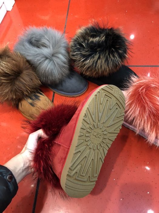 Ugg-uri Blana naturală vulpe,piele naturală/5 culori