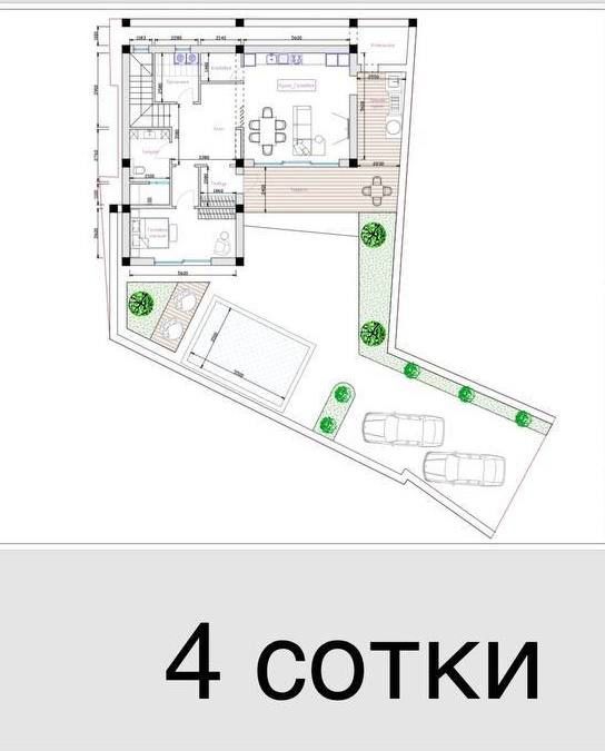 Продается участок фасад 8.8 метров под строительство дома