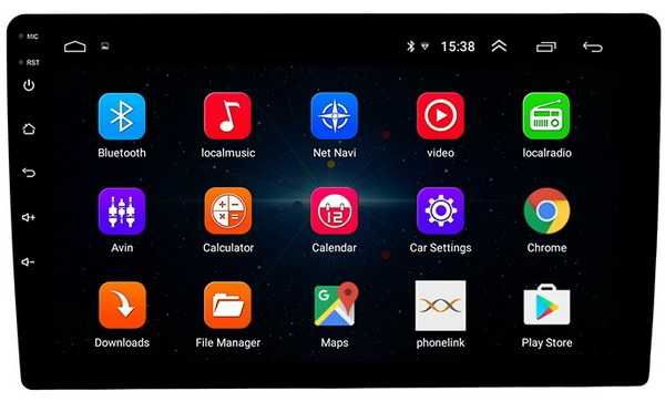 Navigatie auto Android de pus pe bord  cu Rama speciala 9 inch