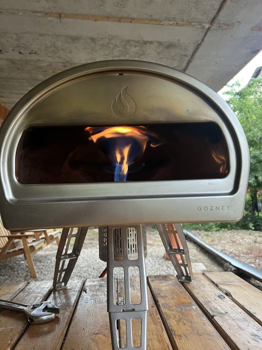 Cuptor Grozney pentru pizza napoletana 3 arzatoare!