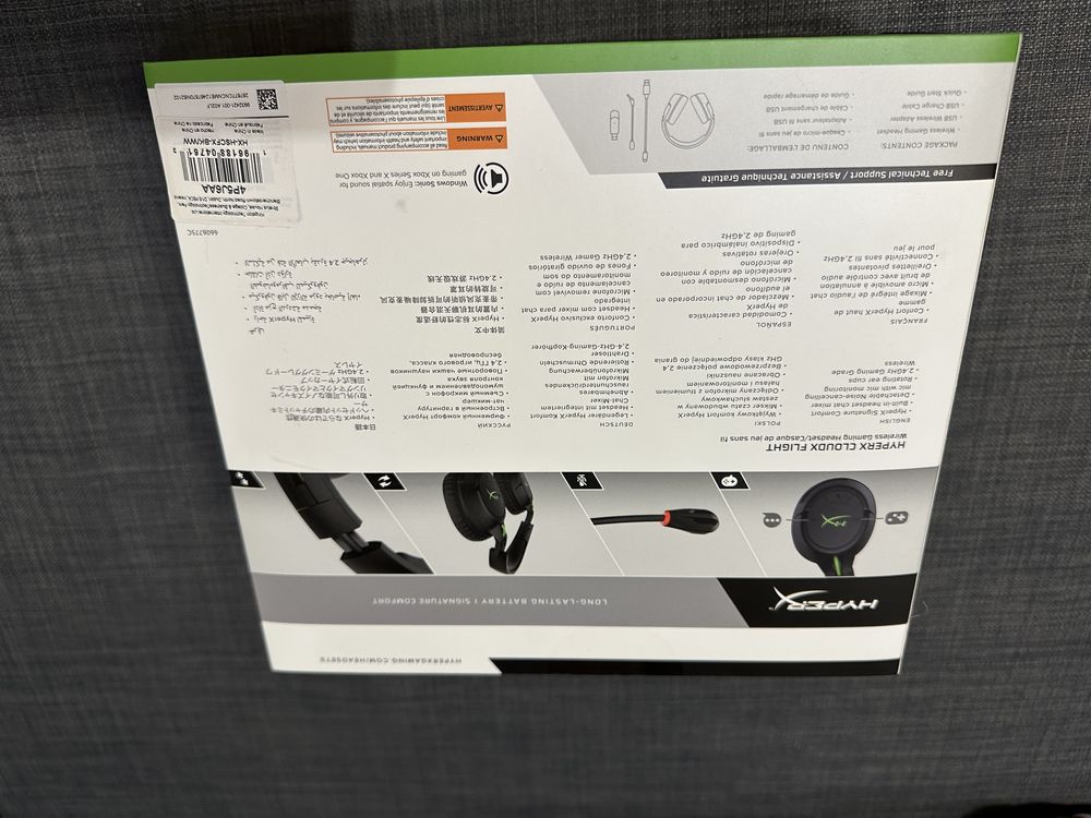 Перфектни Gaming безжични слушалки HyperX CloudX Flight